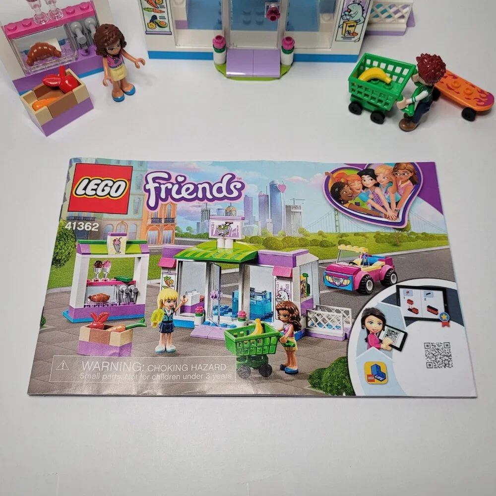 LEGO Friends Heartlake City Supermarket Set 41362 INCOMPLETE MISSING PIECES